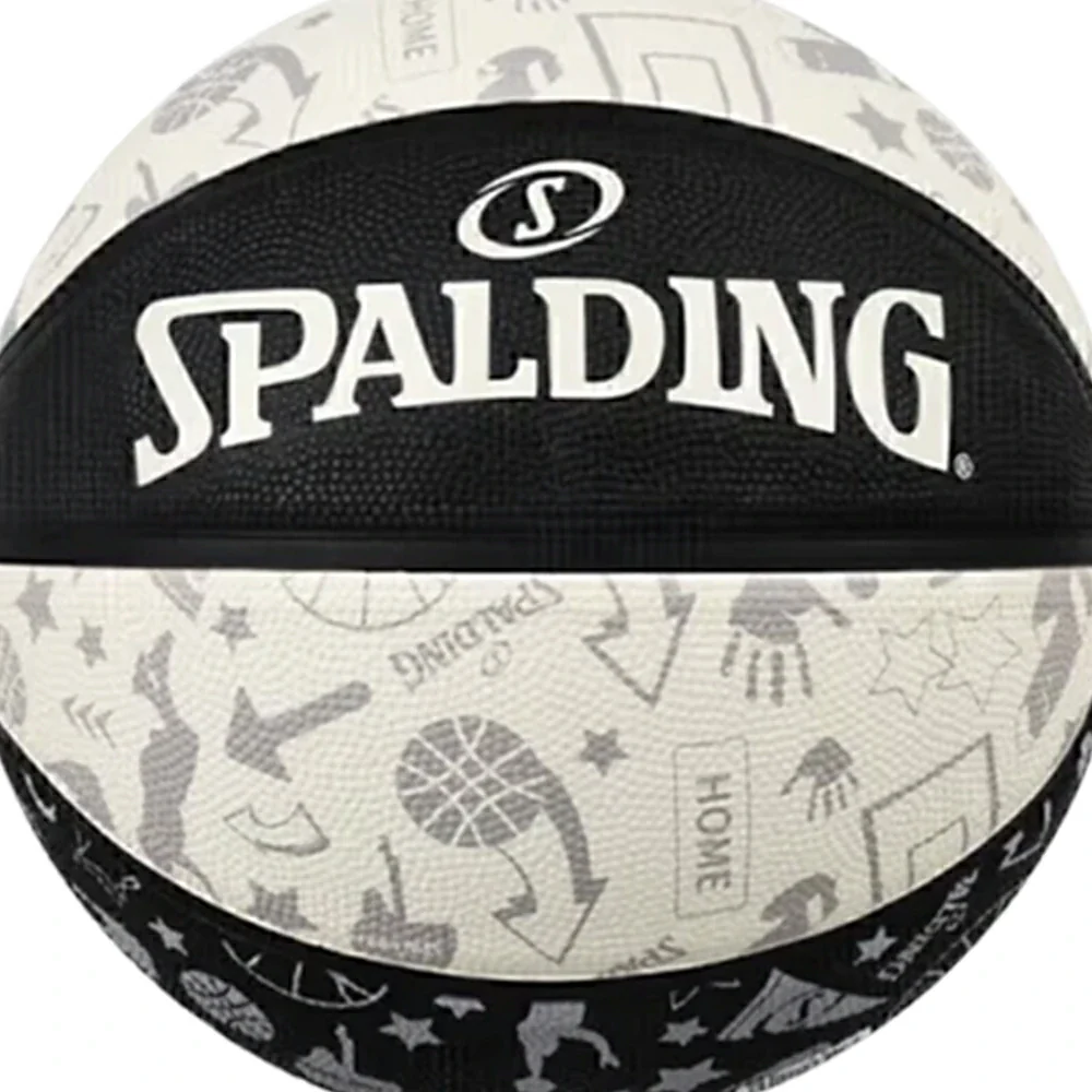 DUNK MASTER 84-611Y5 SPALDING Authentic Basketball 5#, Foam-Grain Texture, Rubber Bladder, Enhanced Grip - Image 3