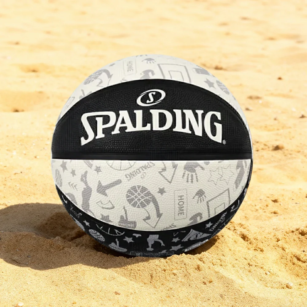 DUNK MASTER 84-611Y5 SPALDING Authentic Basketball 5#, Foam-Grain Texture, Rubber Bladder, Enhanced Grip - Image 4