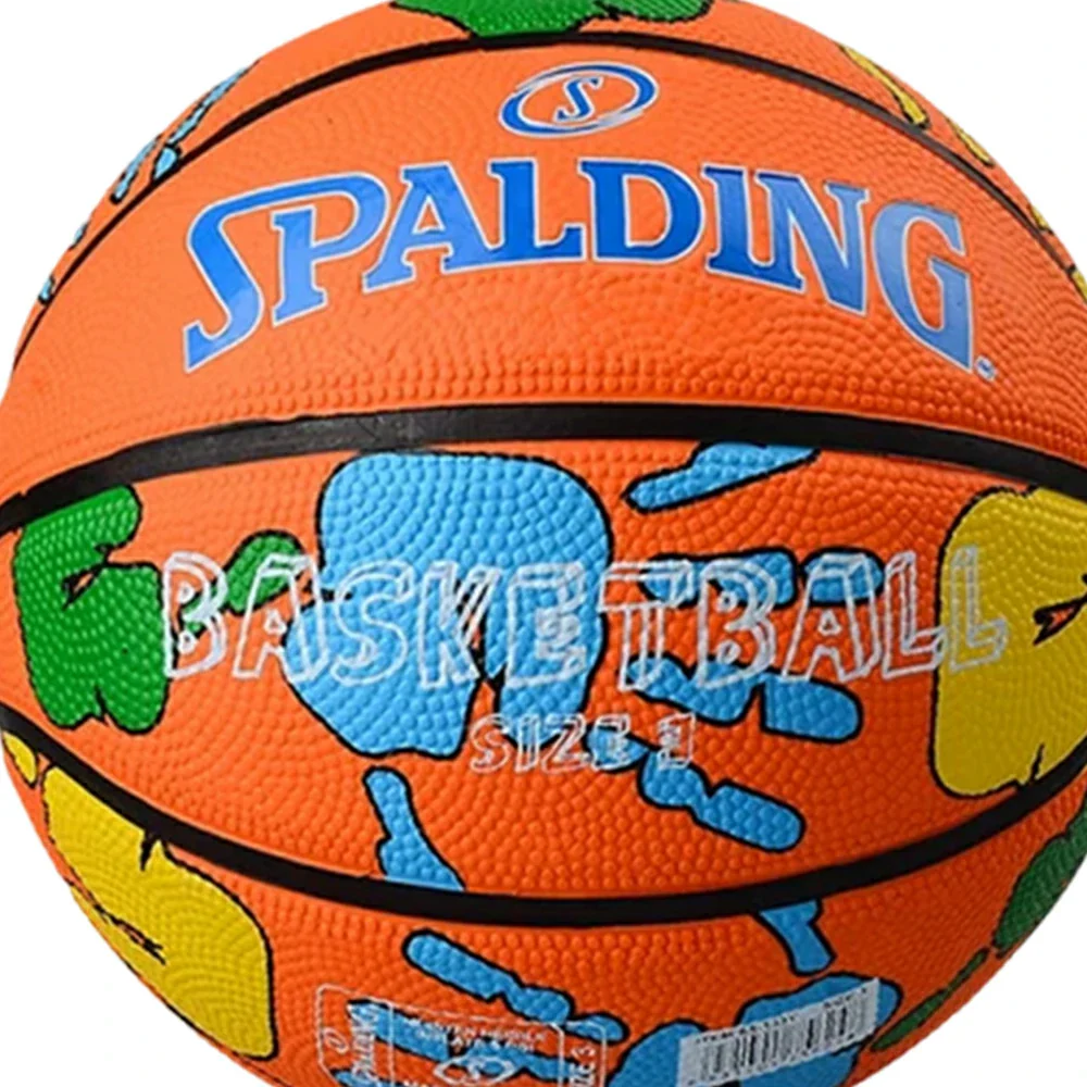 DUNK MASTER 65-133Y SPALDING Authentic Basketball 7# High-Performance PU Rubber Bladder Nylon Winding, Superior Grip, Durable Design - Image 3