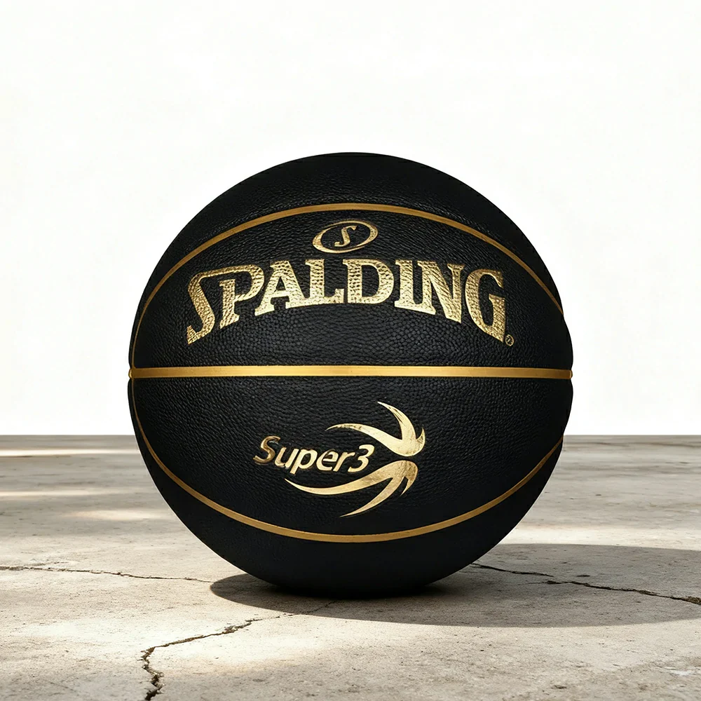 DUNK MASTER 77-749Y SPALDING Authentic Basketball 7# Dust-Resistant Foam Rubber Core Nylon Winding, Superior Grip, Quick Bounce - Image 4