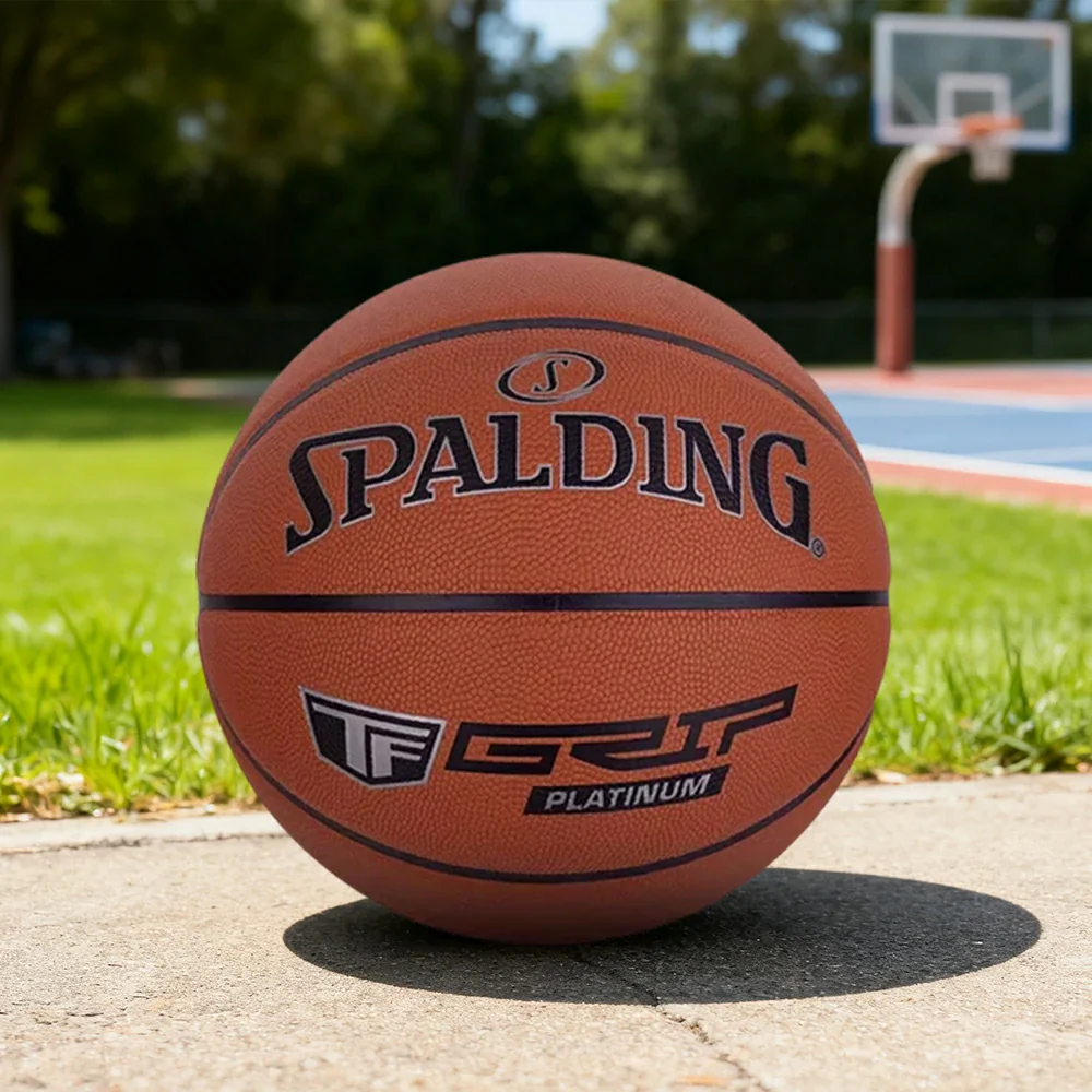 DUNK MASTER 78-031Y SPALDING Authentic Basketball 7# Dust-Resistant Foam Rubber Core Nylon Winding, Superior Grip, Quick Bounce - Image 2