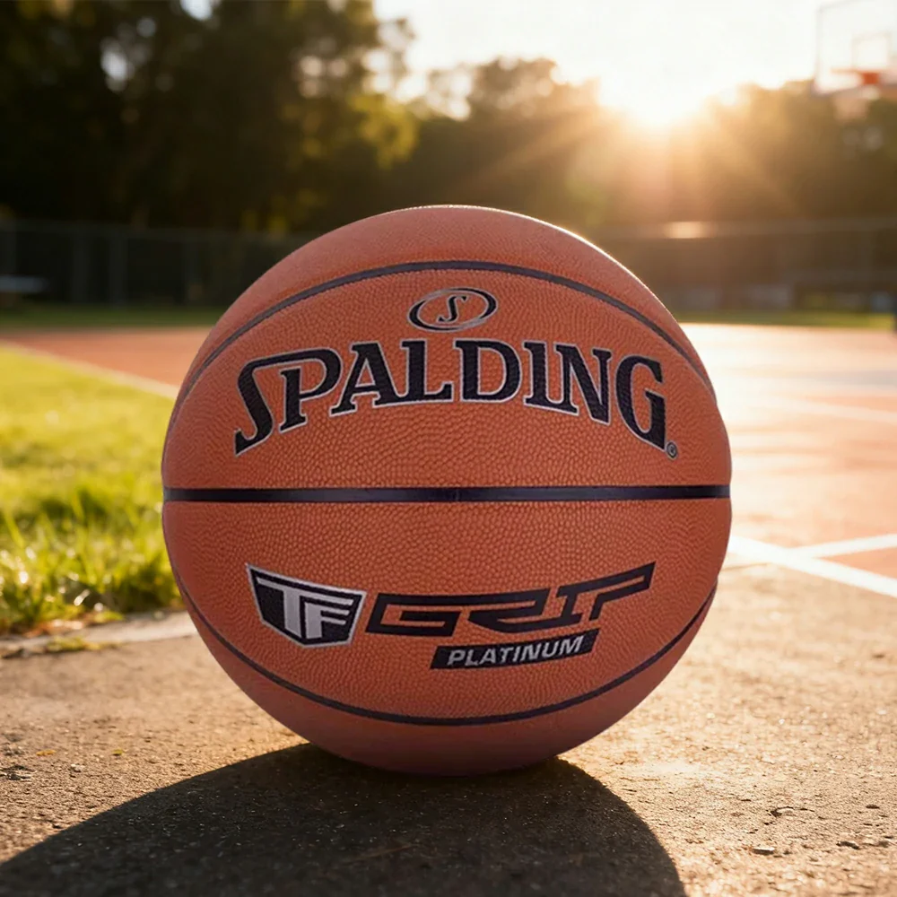 DUNK MASTER 78-031Y SPALDING Authentic Basketball 7# Dust-Resistant Foam Rubber Core Nylon Winding, Superior Grip, Quick Bounce - Image 4