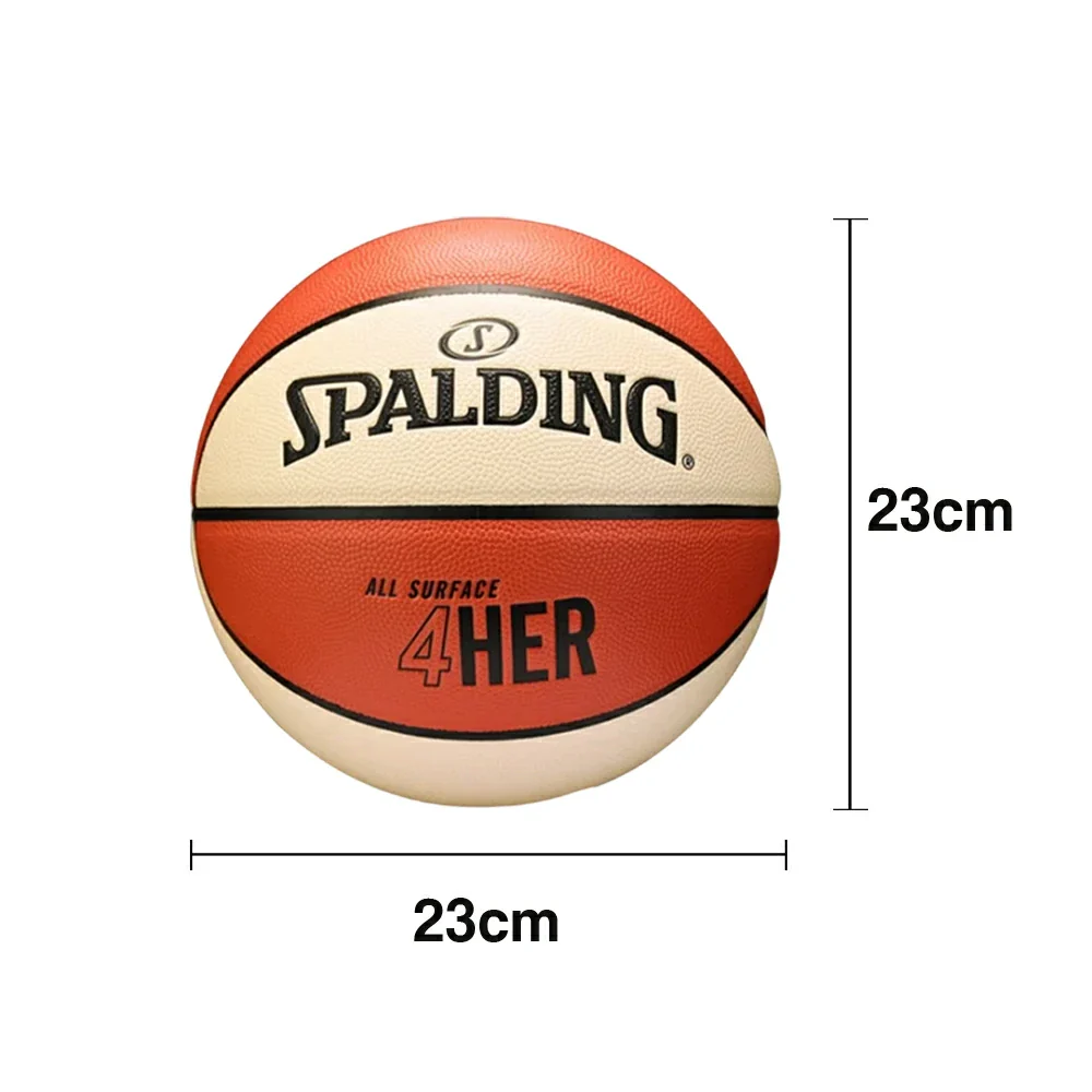 DUNK MASTER 77-724Y6 SPALDING Authentic Basketball 6# Dust-Resistant Foam Rubber Core Nylon Winding, Superior Grip, Quick Bounce - Image 5