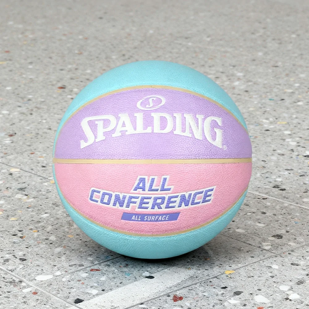 DUNK MASTER 76-897Y SPALDING Authentic Basketball 7# Macaron Color Dust-Resistant Foam Rubber Nylon Winding, Superior Grip - Image 2