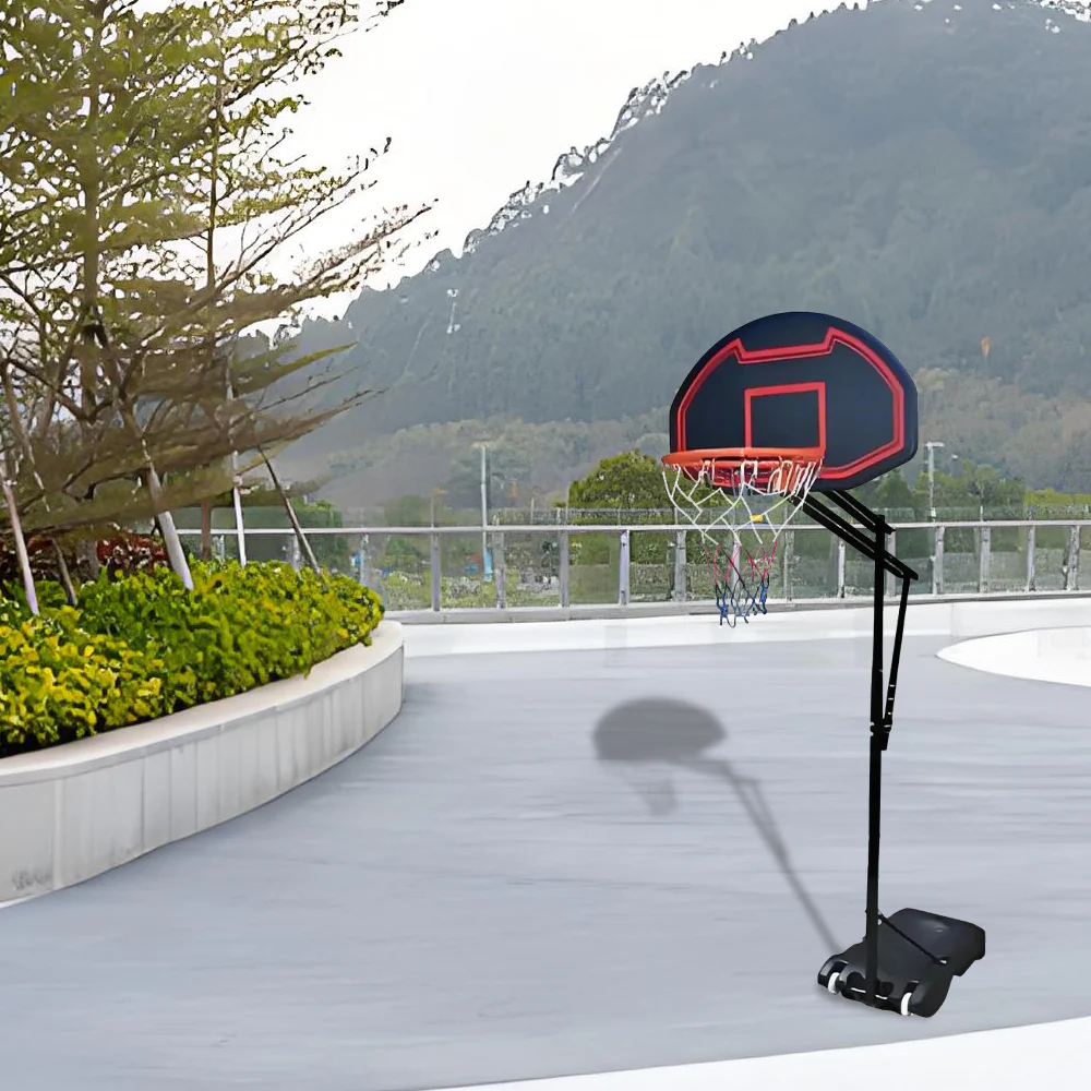DUNK MASTER ACE E QIAN Basketball System Portable Basketball Stand Ring Hoop Ironman - Image 4