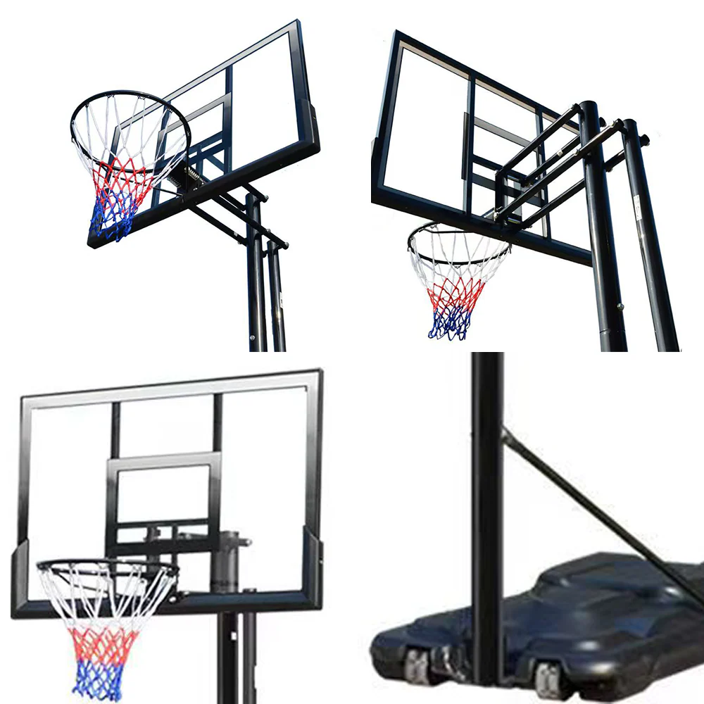 DUNK MASTER M042 Basketball System Portable Basketball Stand Ring Hoop Ironman - Image 4