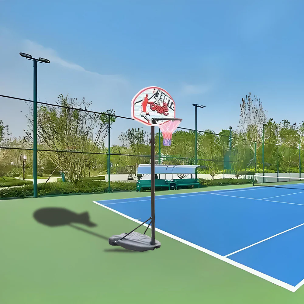 DUNK MASTER M0881 Basketball System Portable Basketball Stand Ring Hoop Ironman - Image 2