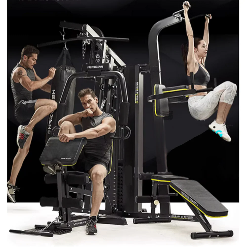 MERIDIAN 705A Multi-Function Exercise Fitness Boxing Punching Bag Pull-Up Equipment Machine Home Gym Smith Machine - Image 3