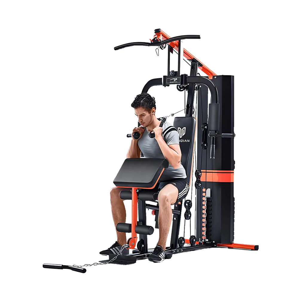 MERIDIAN Multi-Functional Machine Single-Person Standing Comprehensive Training Device Home Gym Smith Machine - Image 5