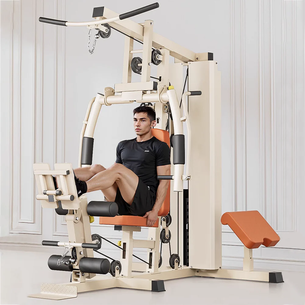 MERIDIAN Multi-Functional Machine Single-Person Standing Comprehensive Training Device Home Gym Smith Machine - Image 6