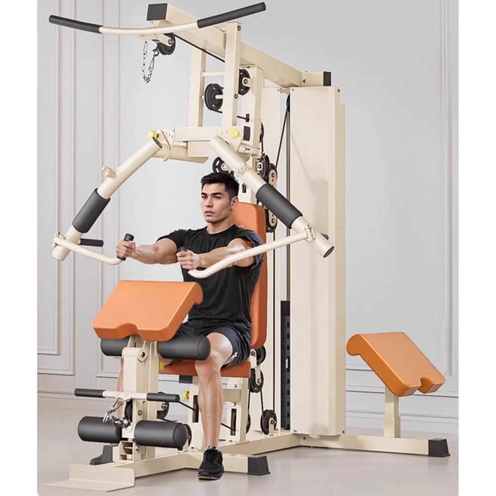 MERIDIAN Multi-Functional Machine Single-Person Standing Comprehensive Training Device Home Gym Smith Machine - Image 7
