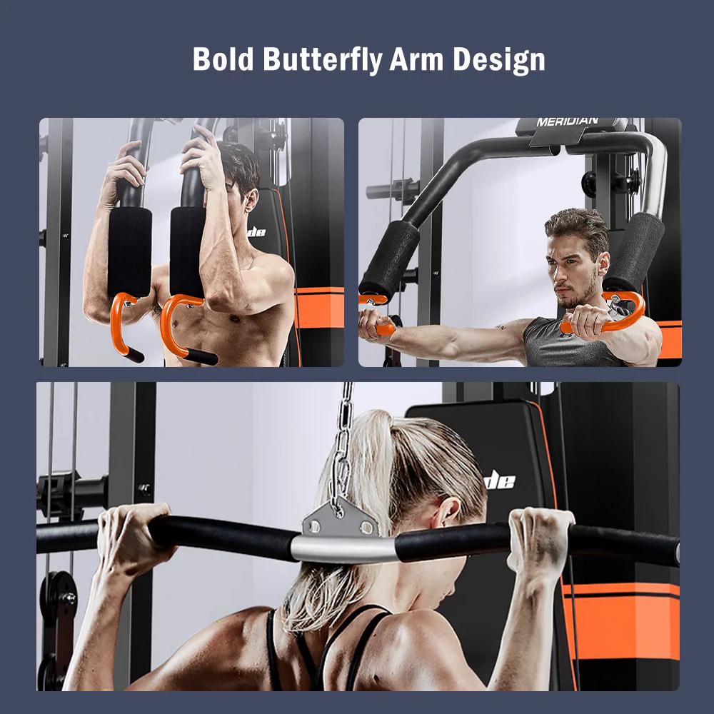 MERIDIAN Q9 Multi Function Power Rack Squat Cage Weight Train Equipment Smith Gantry Crane Machine Home Gym Smith Machine - Image 10