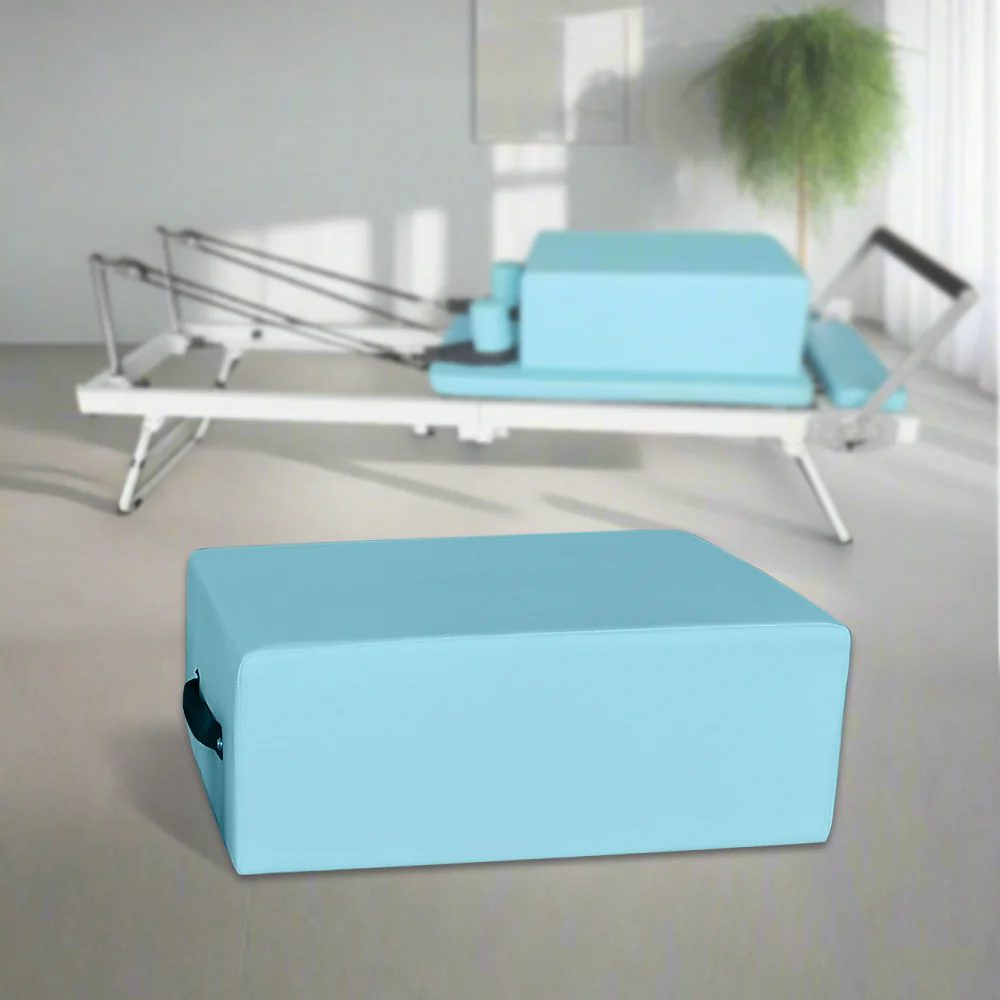 FLEXIO Pilates Reformer Box Pilates Accessory - Blue - Image 2