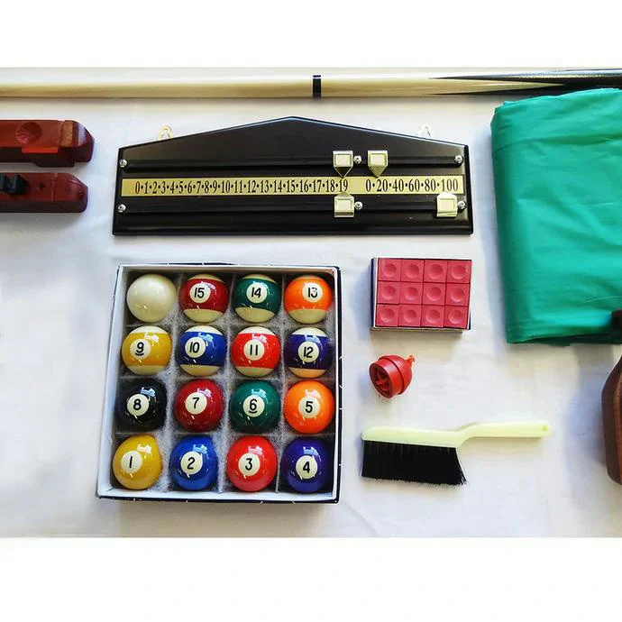 Billiards Snooker Pool Table Full Accessories Kit Package - Image 4
