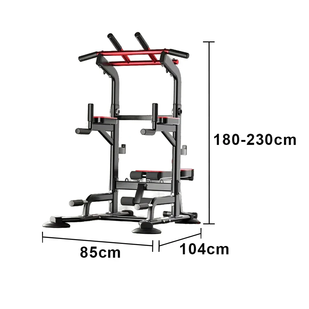 FITPRO Multi-Function Power Tower Adjustable 180-230cm Heavy Duty Steel 1000kg Capacity Foldable Home Gym Station - Image 5