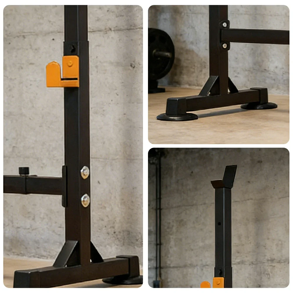 FITPRO Adjustable Dip Bars 86-103cm Height 300kg Capacity Heavy Duty Steel Parallel Bars Home Gym Training - Image 3