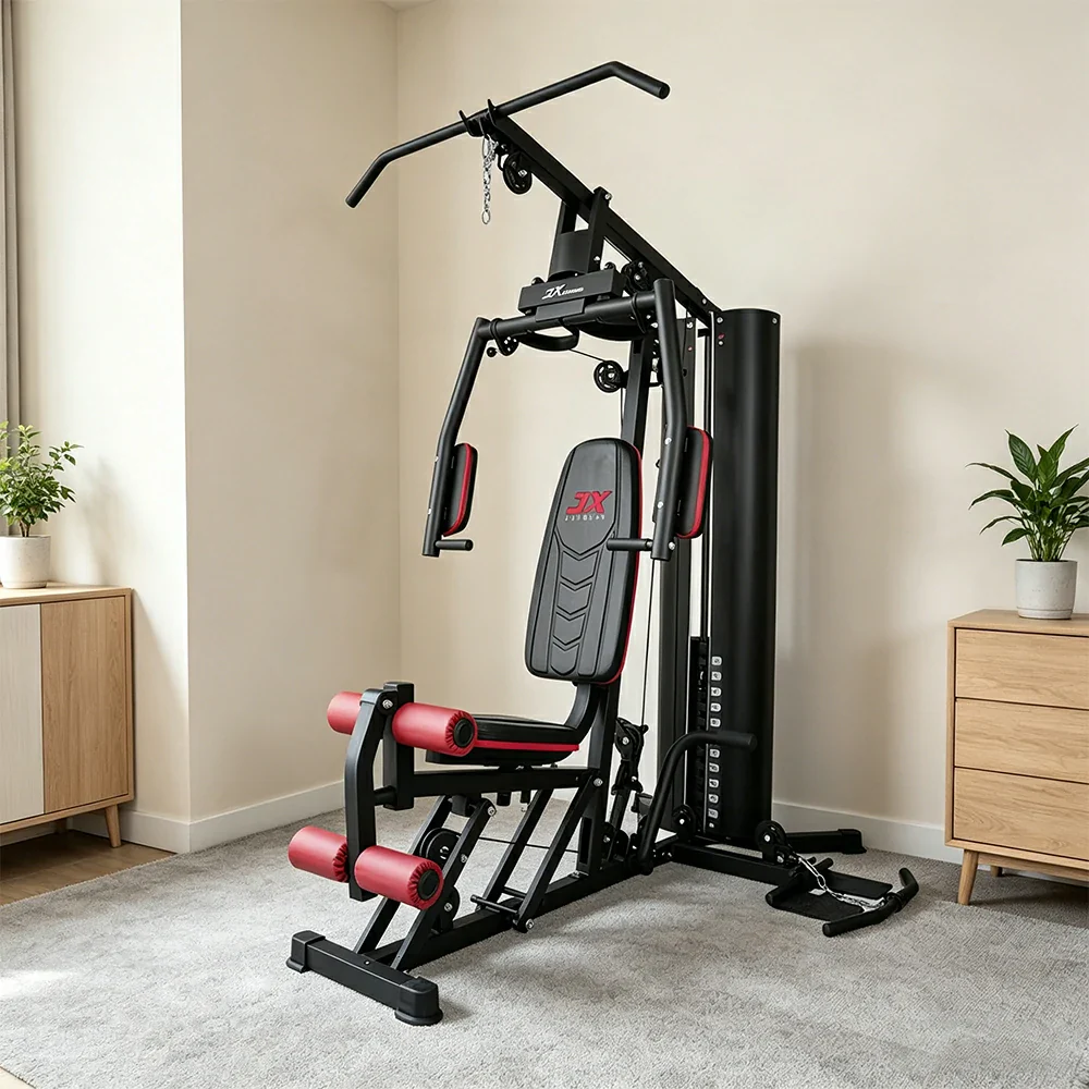 FITPRO Multi-Functional Home Gym Trainer 60KG Adjustable Weight Stack Full Body Workout Apartment & Home Gym - Image 2