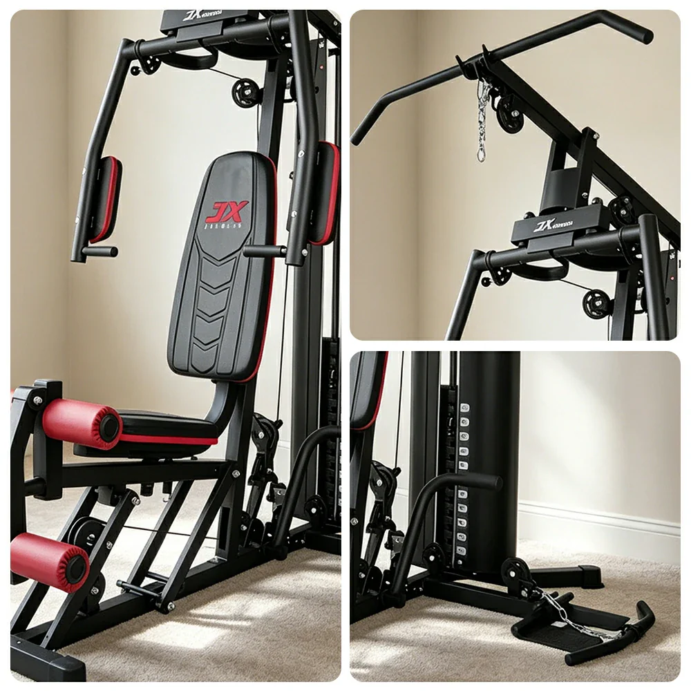 FITPRO Multi-Functional Home Gym Trainer 60KG Adjustable Weight Stack Full Body Workout Apartment & Home Gym - Image 3