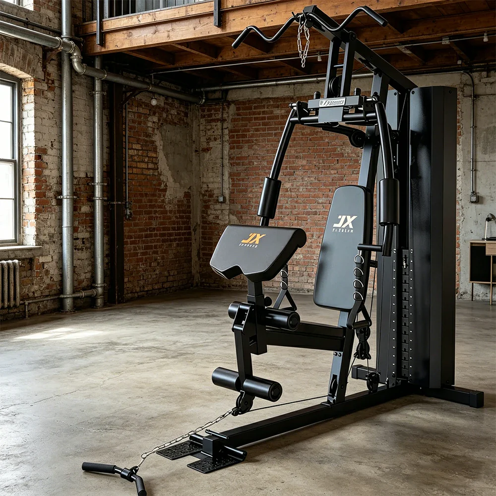 FITPRO All-in-One Home Gym Trainer 69KG Adjustable Weight Stack Full Body Strength Workout Apartment & Home Gym - Image 2