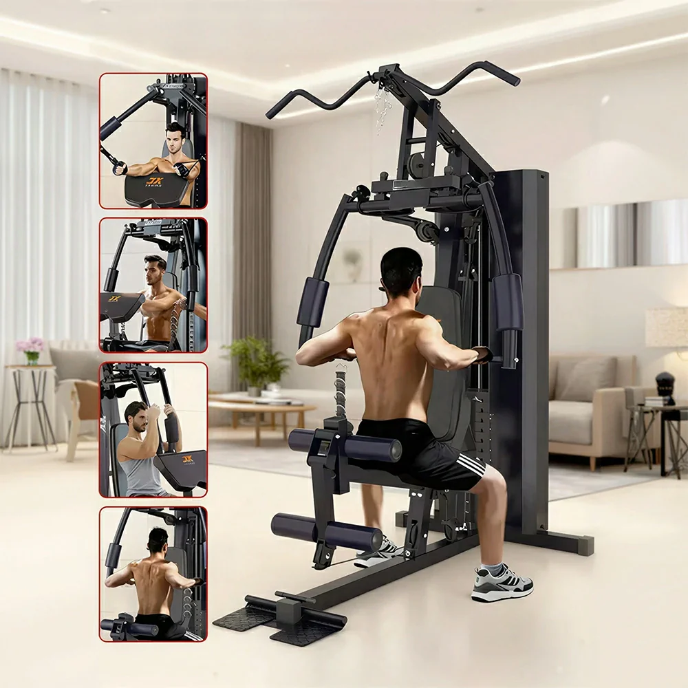 FITPRO All-in-One Home Gym Trainer 69KG Adjustable Weight Stack Full Body Strength Workout Apartment & Home Gym - Image 4