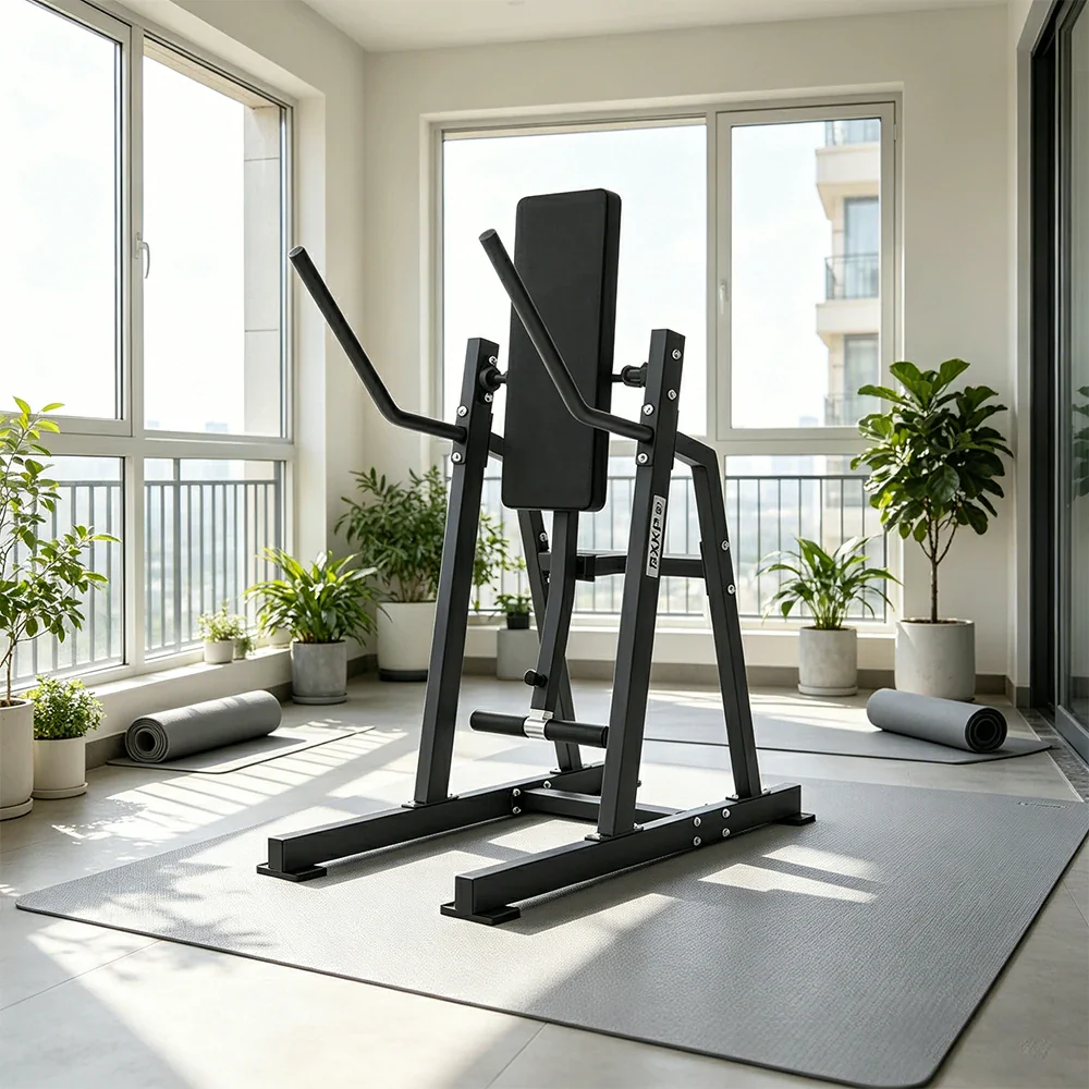 FITPRO Stainless Steel Ab Trainer Adjustable Multi-Level Core & Abs Strength Home Gym Bedroom Balcony - Black - Image 4