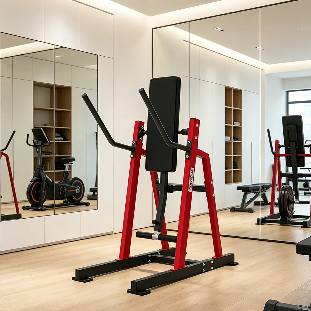 FITPRO Stainless Steel Ab Trainer Adjustable Multi-Level Core & Abs Strength Home Gym Bedroom Balcony - Red - Image 2
