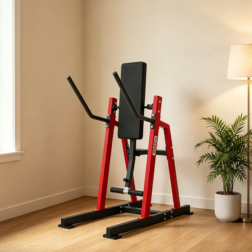 FITPRO Stainless Steel Ab Trainer Adjustable Multi-Level Core & Abs Strength Home Gym Bedroom Balcony - Red - Image 5