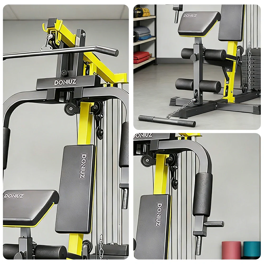 FITPRO Multi-Function Home Gym Station All-in-One Strength Training Machine with Weight Stack Full Body Workout - Image 3
