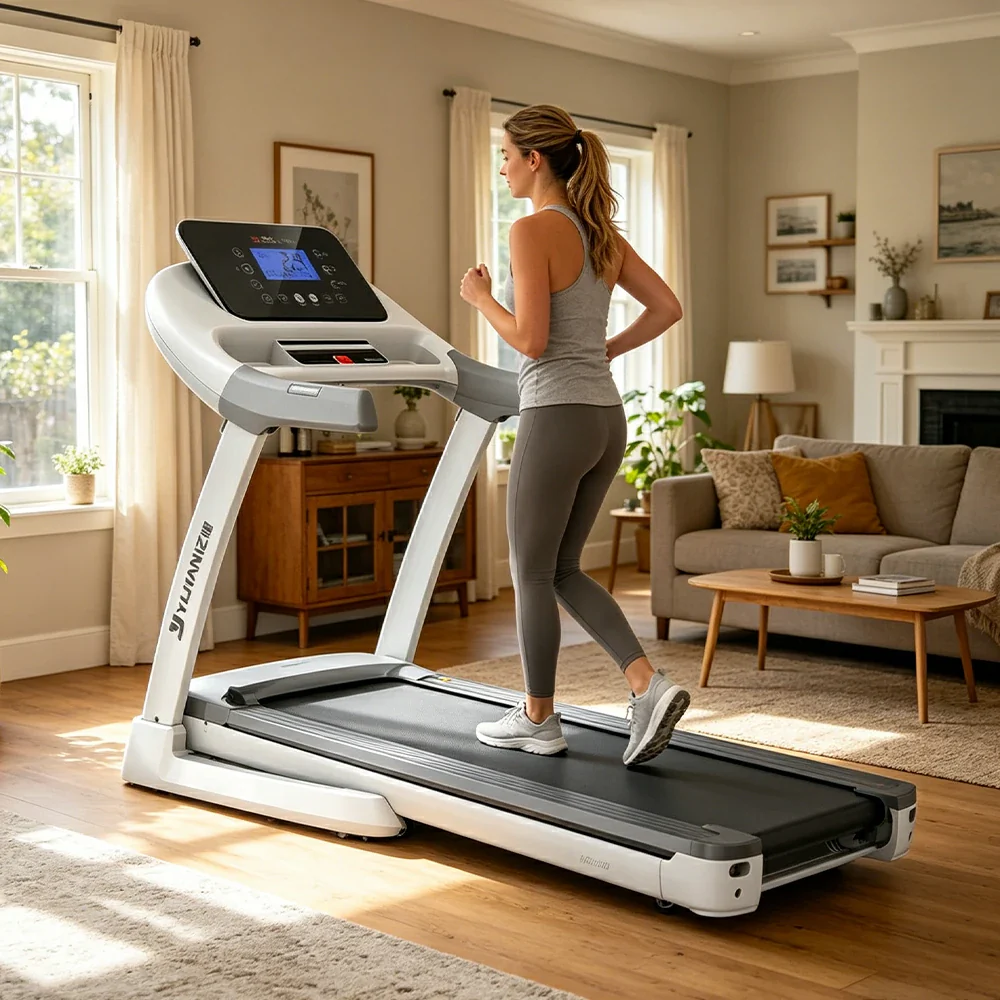 FITPRO Smart Foldable Treadmill with Brushless Motor, AI Shock Absorption and Incline Adjustment for Home Fitness Training - Image 5