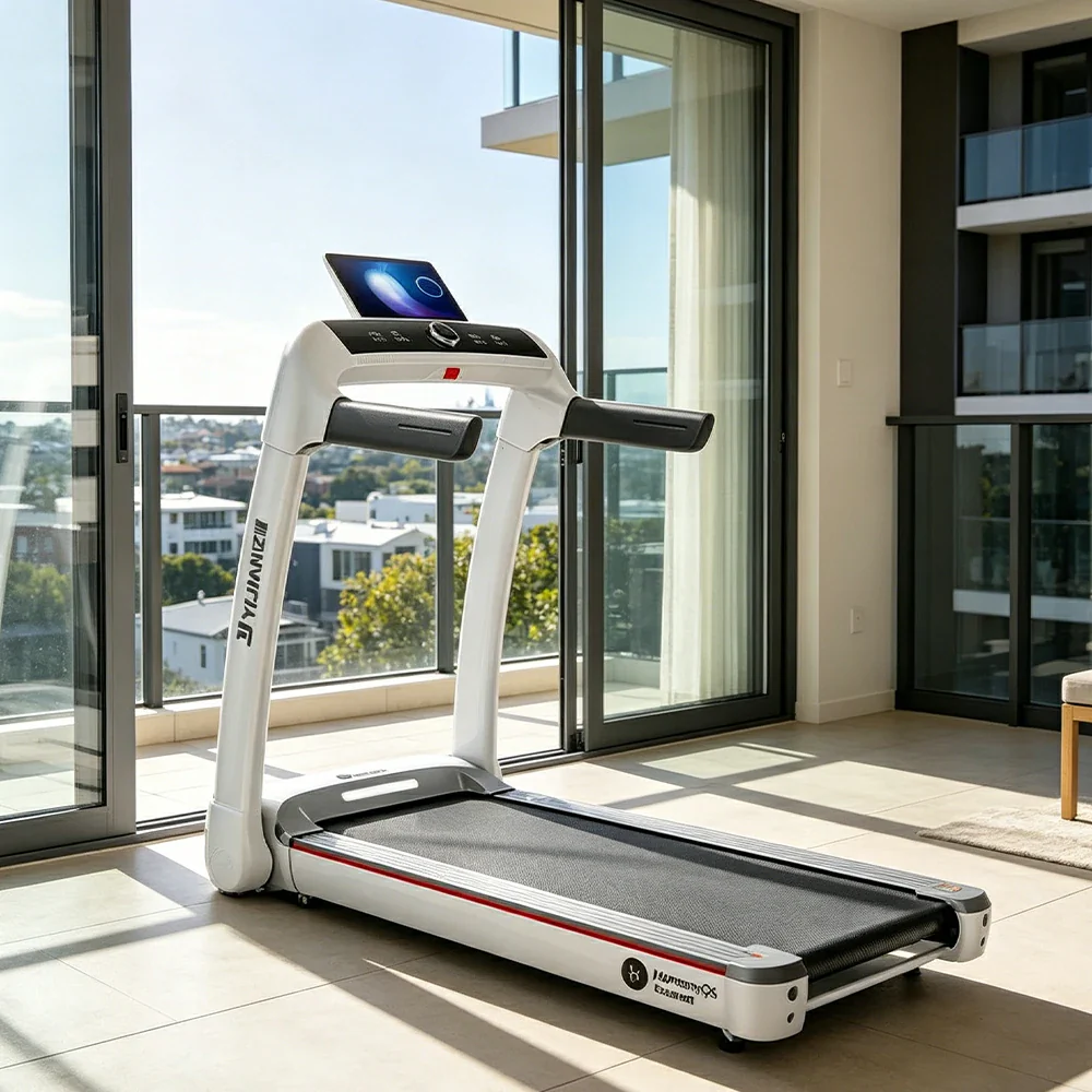 FITPRO Smart Foldable Treadmill with Brushless Motor and Flexible Shock Absorption for Small-Space Home Fitness - Image 2