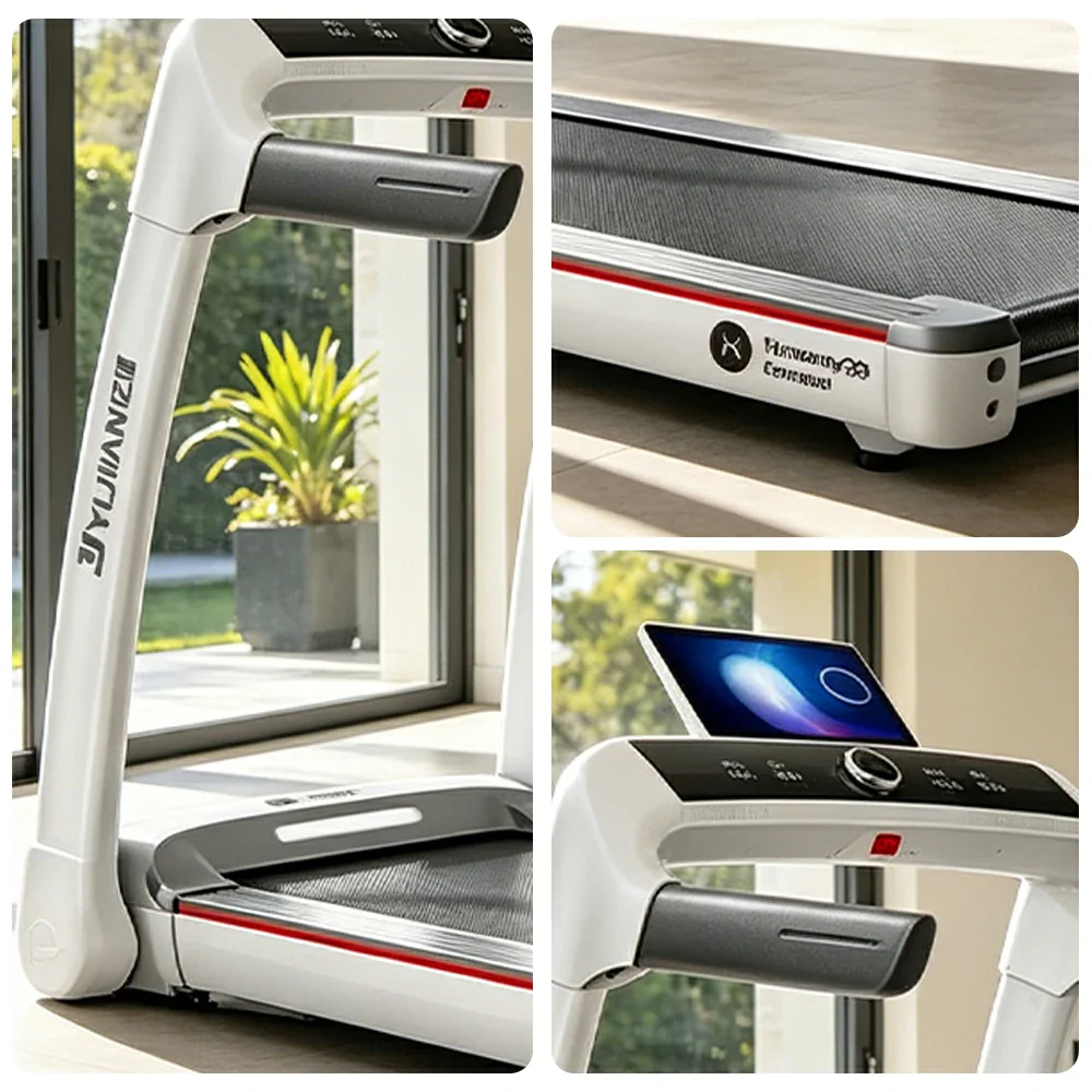 FITPRO Smart Foldable Treadmill with Brushless Motor and Flexible Shock Absorption for Small-Space Home Fitness - Image 3
