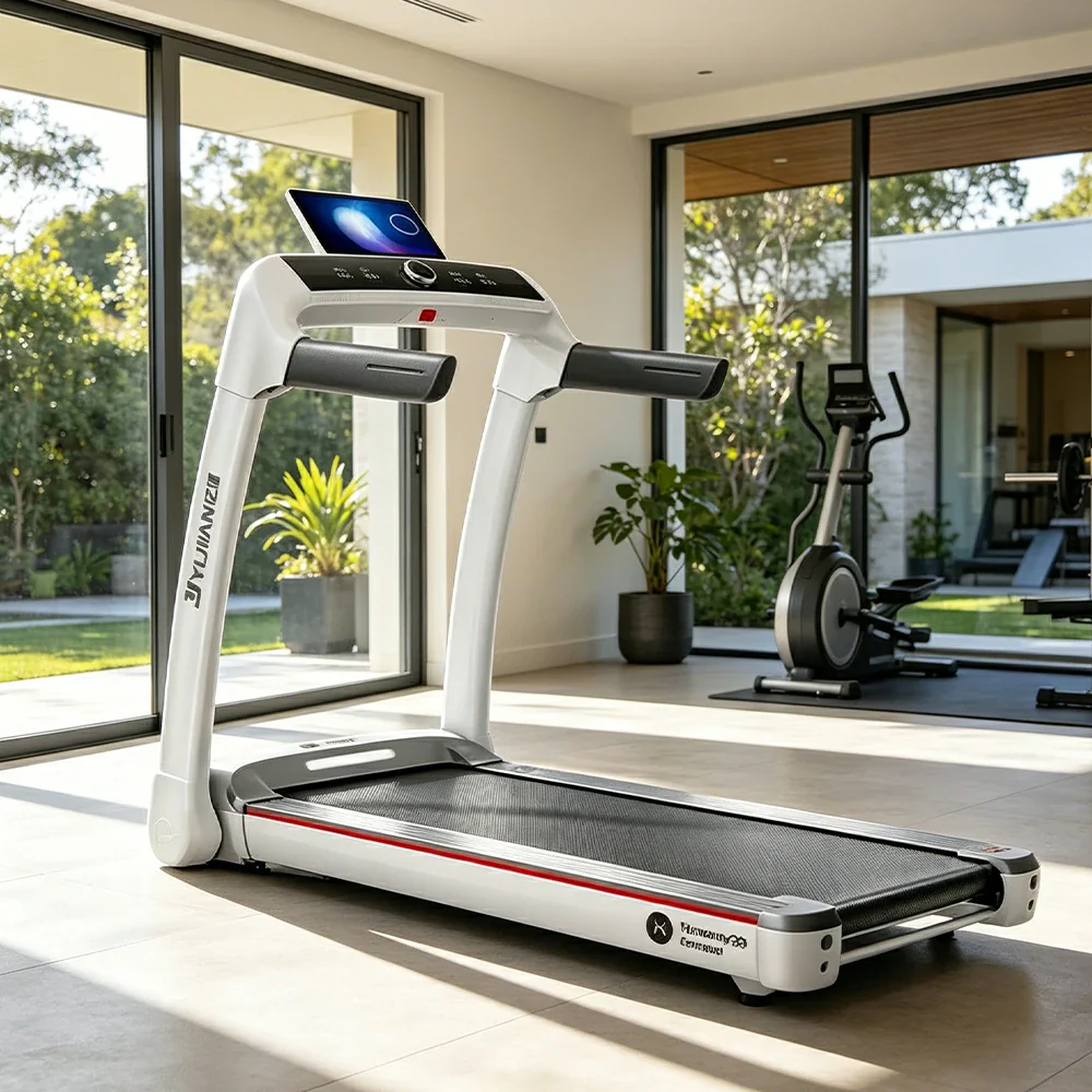 FITPRO Smart Foldable Treadmill with Brushless Motor and Flexible Shock Absorption for Small-Space Home Fitness - Image 4
