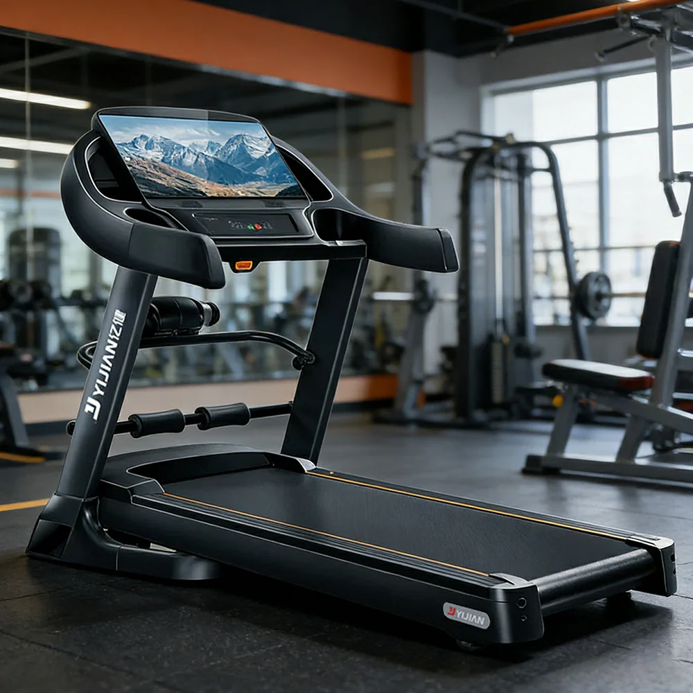 FITPRO Smart Home Treadmill with Dual-Turbine Brushless Motor and Wide Running Deck for Family Fitness Training - Image 5