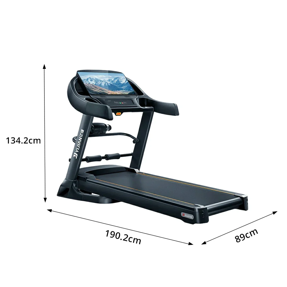 FITPRO Smart Home Treadmill with Dual-Turbine Brushless Motor and Wide Running Deck for Family Fitness Training - Image 8