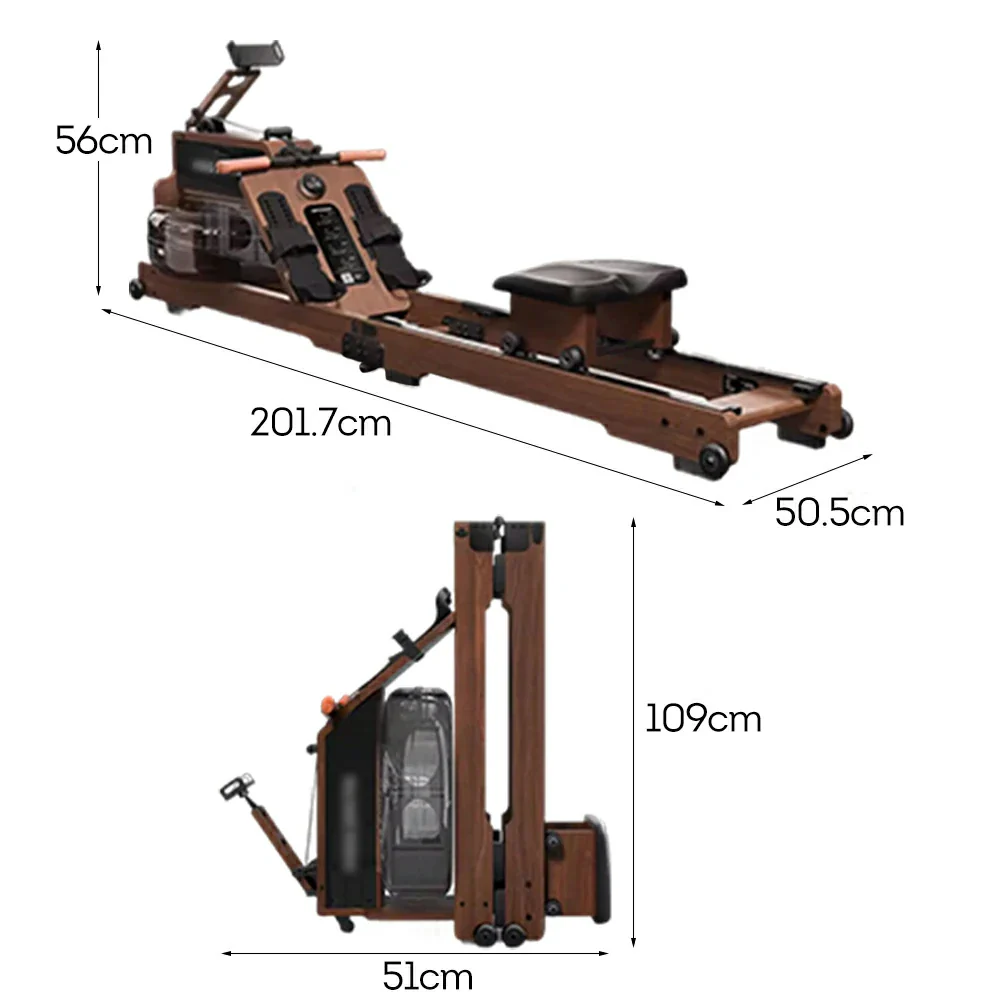 FITPRO Smart Rowing Machine - 32-Level Resistance, Cardio & Strength Training, Compact Foldable Design - Image 6