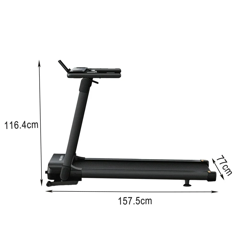 FITPRO Foldable Incline Treadmill - Quiet Operation, Heart Rate Handle, Durable Aluminium Frame - Image 5
