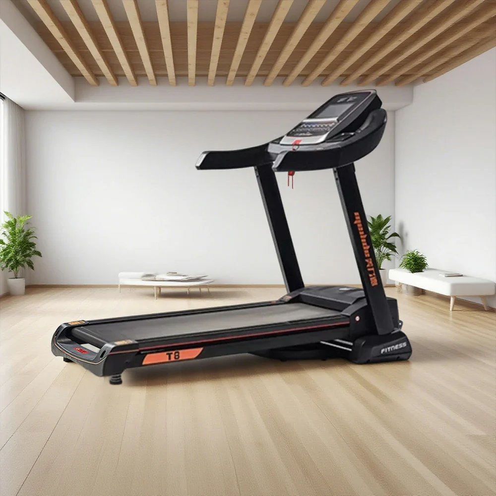 FITPRO Folding Treadmill - Quiet Electric Running Machine for Home Gym - Black - Image 2