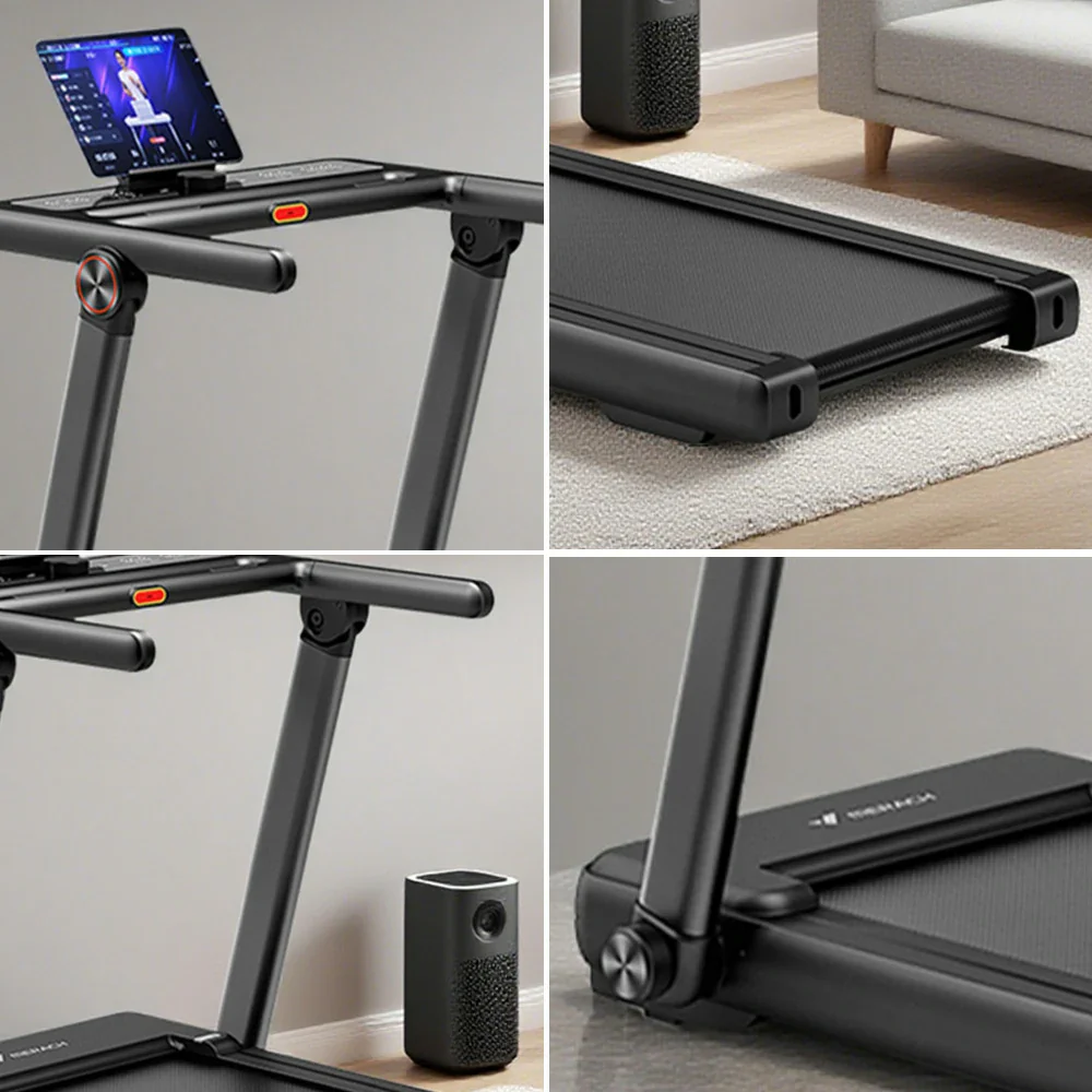 FITPRO Electric Incline Treadmill - 20-Level Powered Slope, 3.0HP Quiet Motor, 120kg Max Load - Black - Image 3
