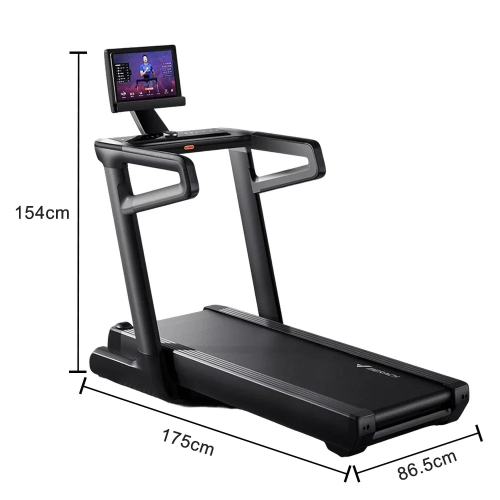FITPRO Light-Commercial Treadmill - 5.0HP Motor, 25-Level Incline up to 12°, 150kg Max Load - Black - Image 5