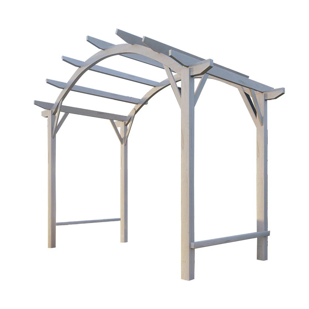 SOLARA Pine Wood Grape Arbor/Grape Arbor With Table and Chairs Set - Image 16