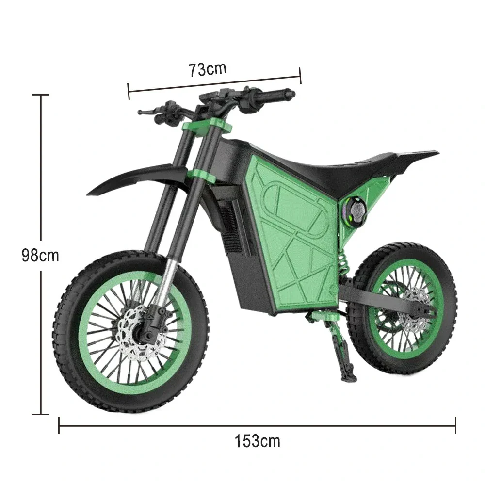 GLIDER Electric Scooter - 1500W Brushless Motor, 52V18 Lithium Battery, 60km/h Adjustable Speed, Dual Disc Brakes, 120kg Load Capacity, Side Safety Lights - Image 10