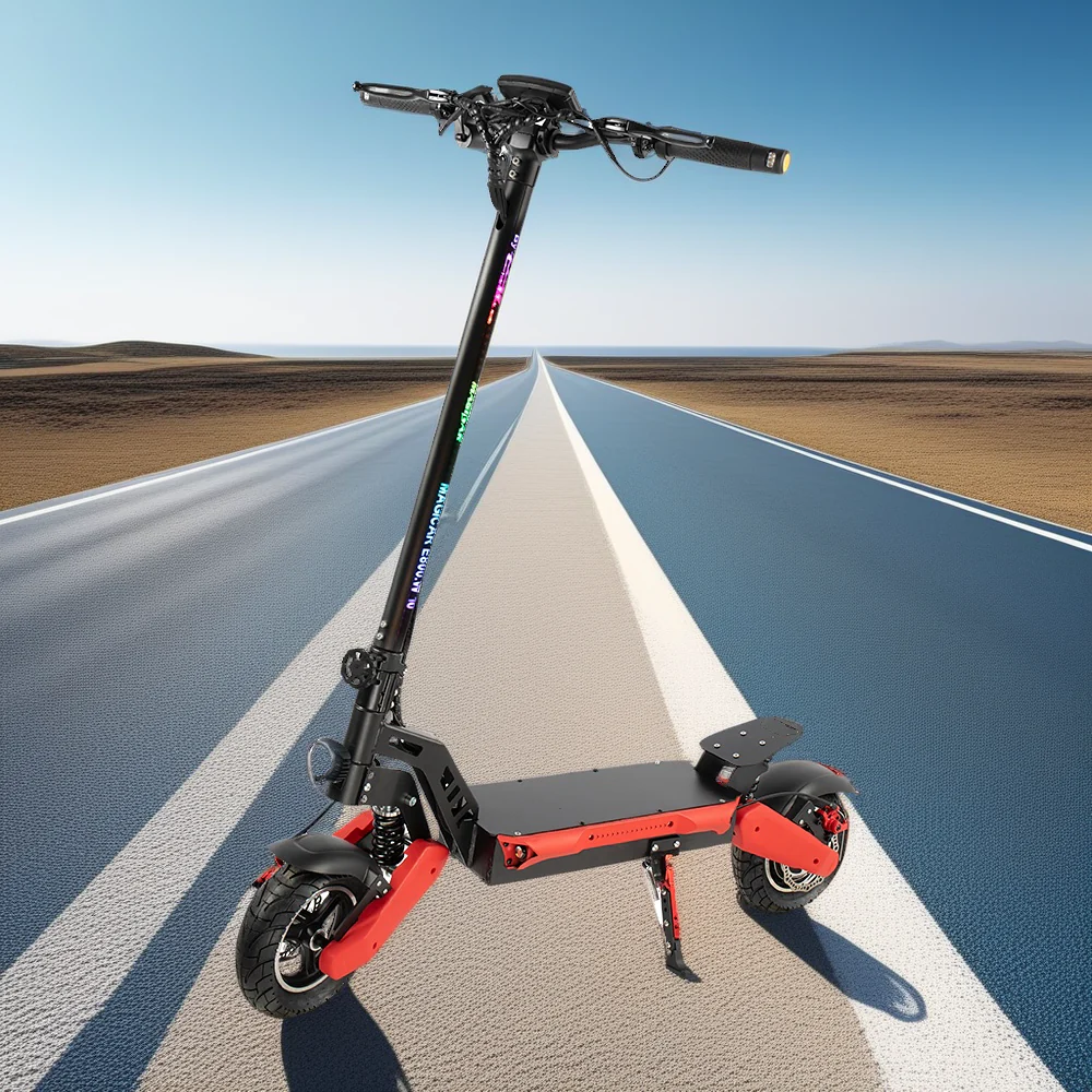 GLIDER YE 1 1200W Lithium Battery Portable Electric Scooter - Image 3
