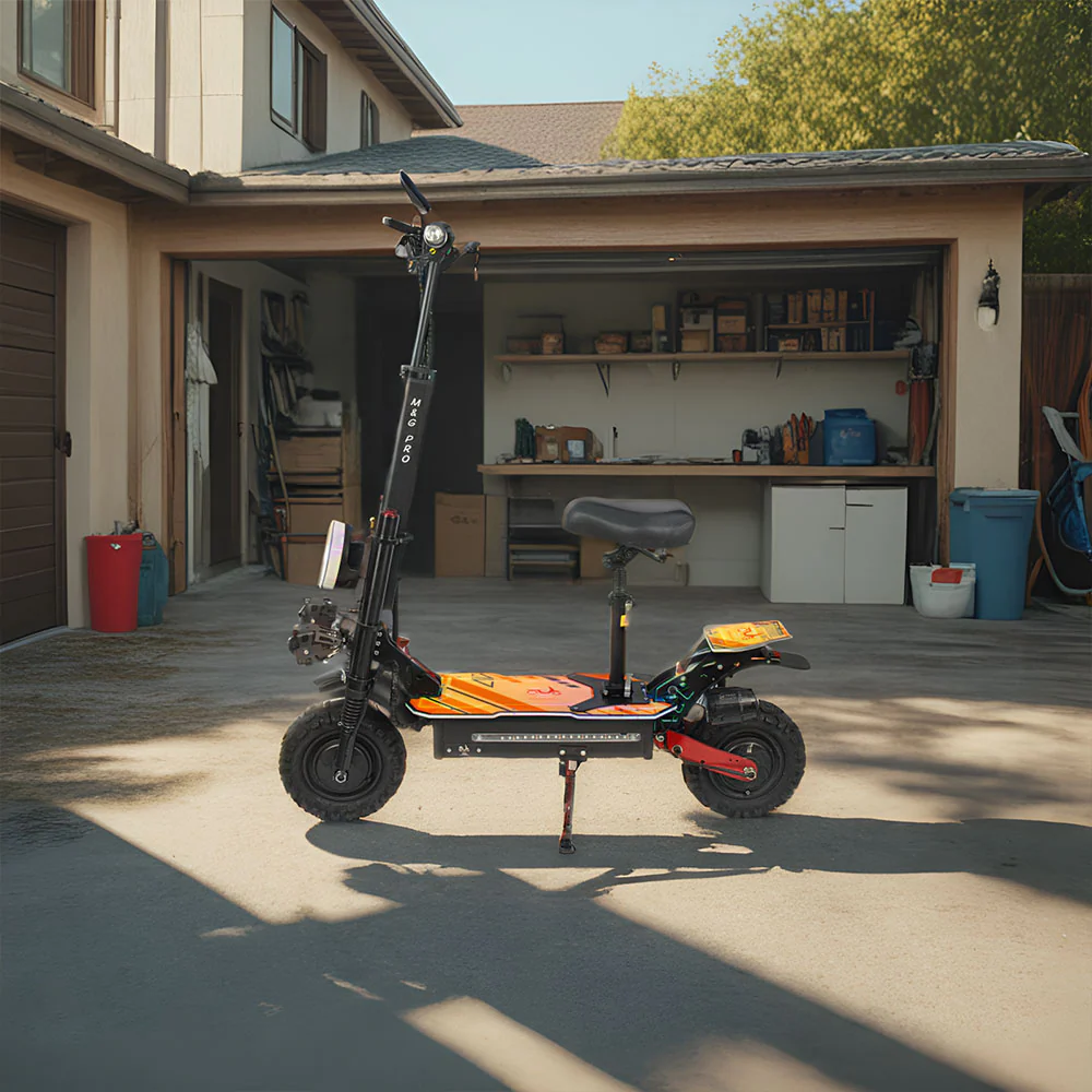 GLIDER YE 6MAX 2400W Lithium Battery Portable Electric Scooter - Image 2