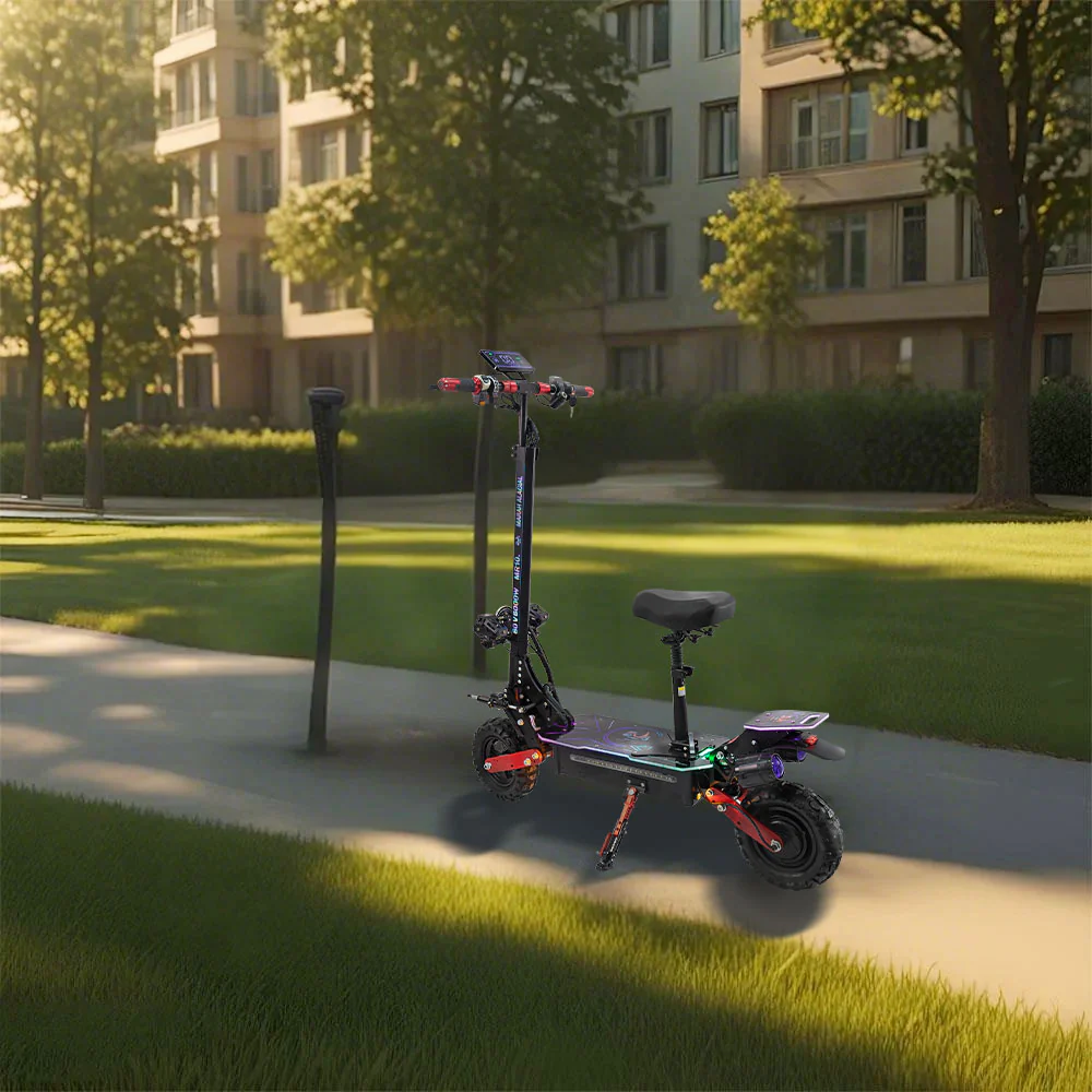 GLIDER YE 9 1200W Lithium Battery Portable Electric Scooter - Image 3