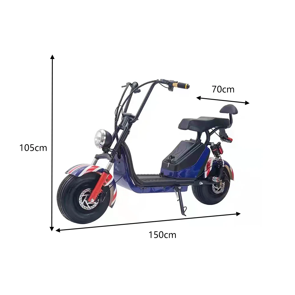GLIDER HALLEY MY X17 1000W 48V 12-20AH  Lithium Battery Electric Motorbike/Motorcycle/Scooter Cruise at 25km/h - Unlock More Power (Details Inside)* - Image 13