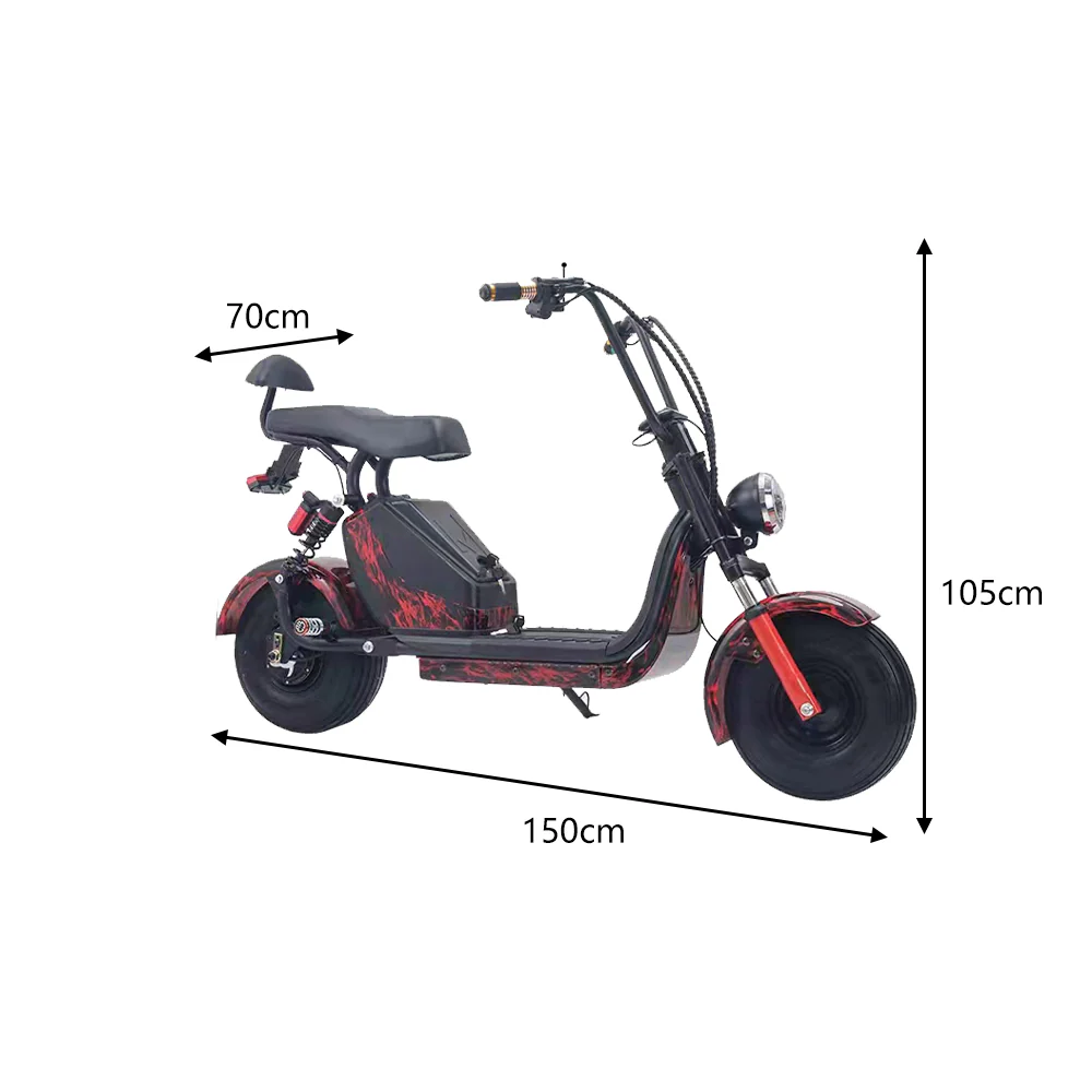 GLIDER HALLEY MY X17 1000W 48V 12-20AH  Lithium Battery Electric Motorbike/Motorcycle/Scooter Cruise at 25km/h - Unlock More Power (Details Inside)* - Image 29