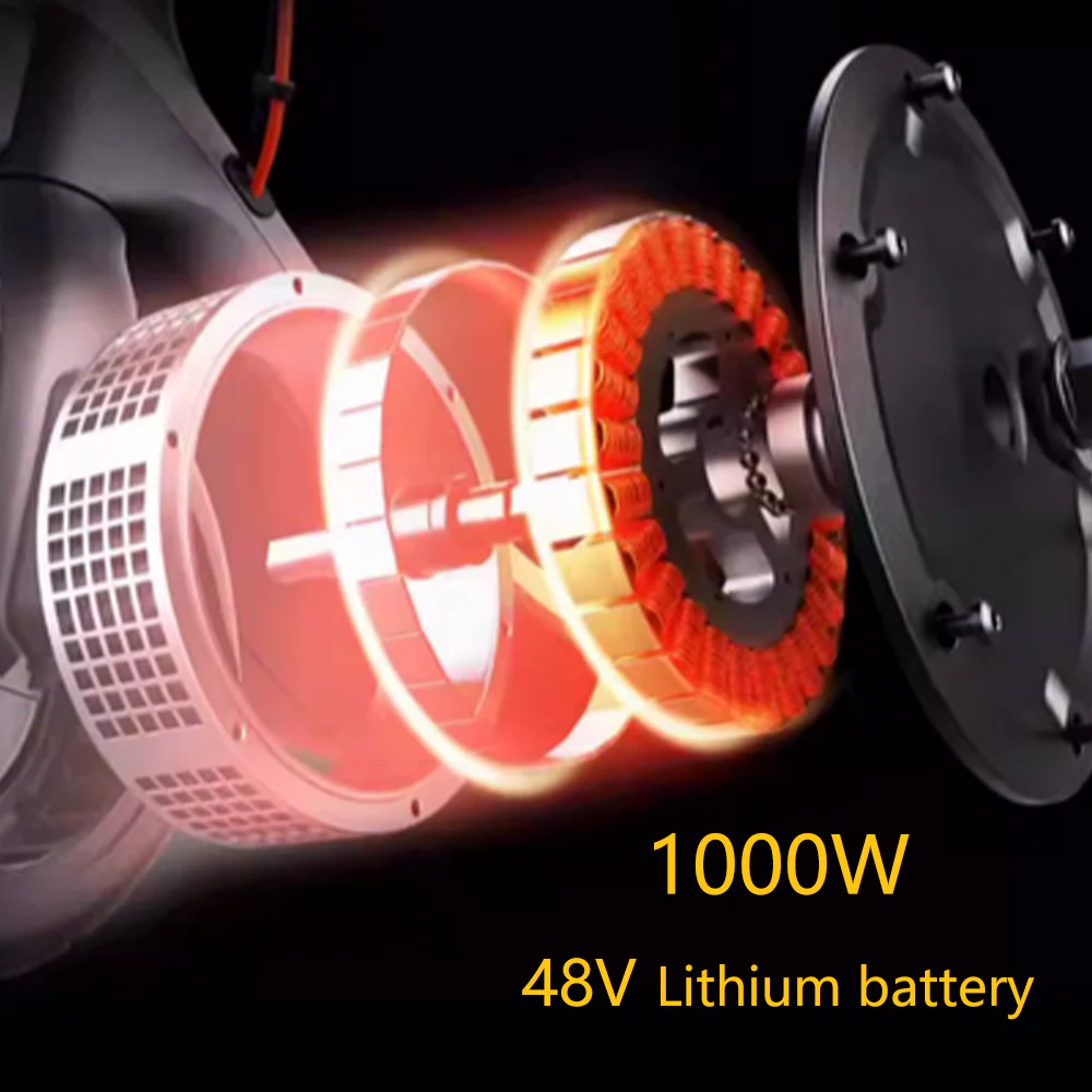 GLIDER HALLEY MY X17 1000W 48V 12-20AH  Lithium Battery Electric Motorbike/Motorcycle/Scooter Cruise at 25km/h - Unlock More Power (Details Inside)* - Image 4