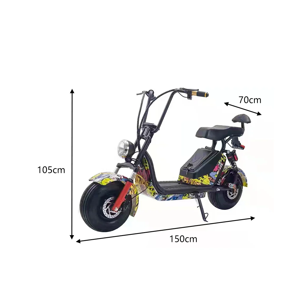 GLIDER HALLEY MY X17 1000W 48V 12-20AH  Lithium Battery Electric Motorbike/Motorcycle/Scooter Cruise at 25km/h - Unlock More Power (Details Inside)* - Image 5
