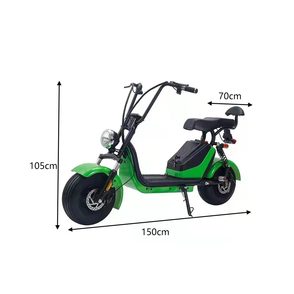 GLIDER HALLEY MY X17 1000W 48V 12-20AH  Lithium Battery Electric Motorbike/Motorcycle/Scooter Cruise at 25km/h - Unlock More Power (Details Inside)* - Image 9