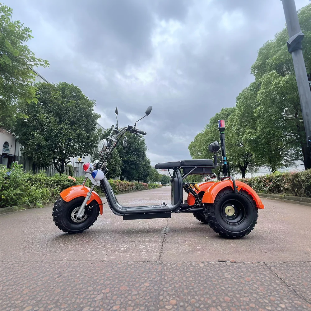 GLIDER HALLEY SC 08 1000W 60V 12-20AH  Lithium Battery Three-Wheel Electric Motorbike/Motorcycle/Scooter Cruise at 25km/h - Unlock More Power (Details Inside)* - Image 4